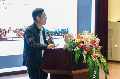 金祥雷代表联盟做工作报告